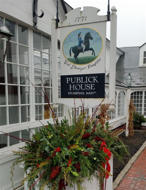 Publick house sturbridge - Jul 2, 2015 · Publick House Historic Inn. 624 reviews. #6 of 14 hotels in Sturbridge. On the Common, 277 Main Street - Route 131 Post Office Box 187, Sturbridge, MA 01566-0187. Write a review. 